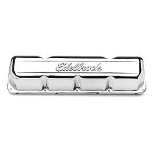 Edelbrock Signature Series Chrome Valve Covers E114431 Zoro